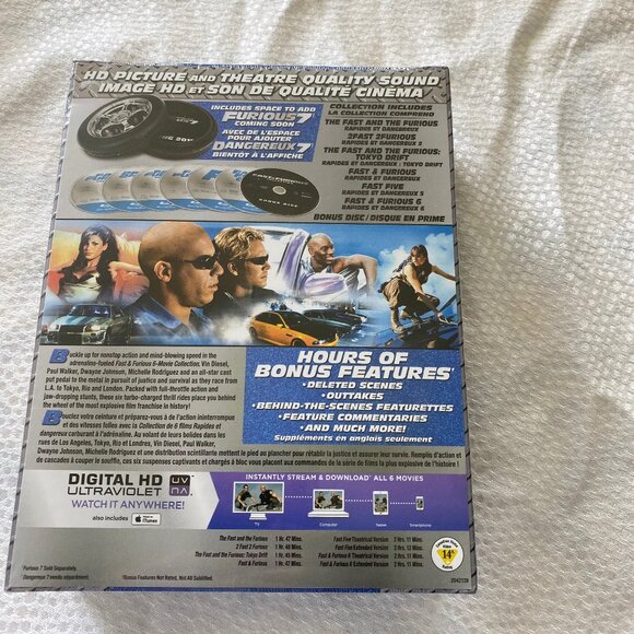 Fast & Furious Blu-Ray Collection Limited Edition - Picture 5 of 5